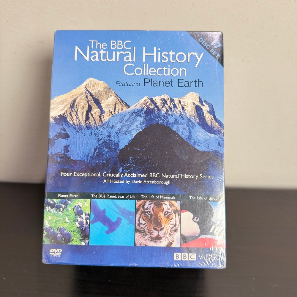 The BBC Natural History Collection 17 Disc DVD Set David Attenborough New Sealed